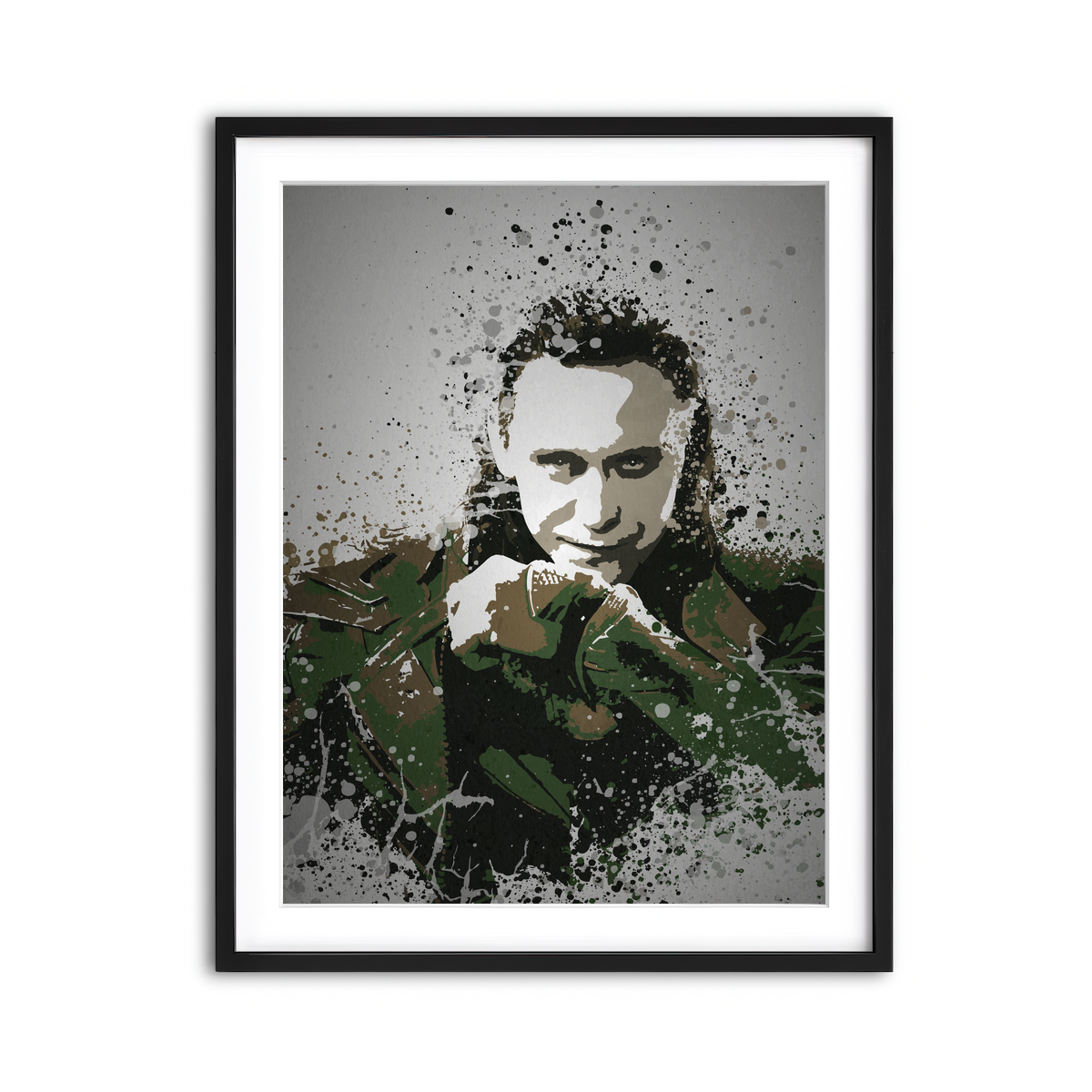 Framed Print 3x4 Black