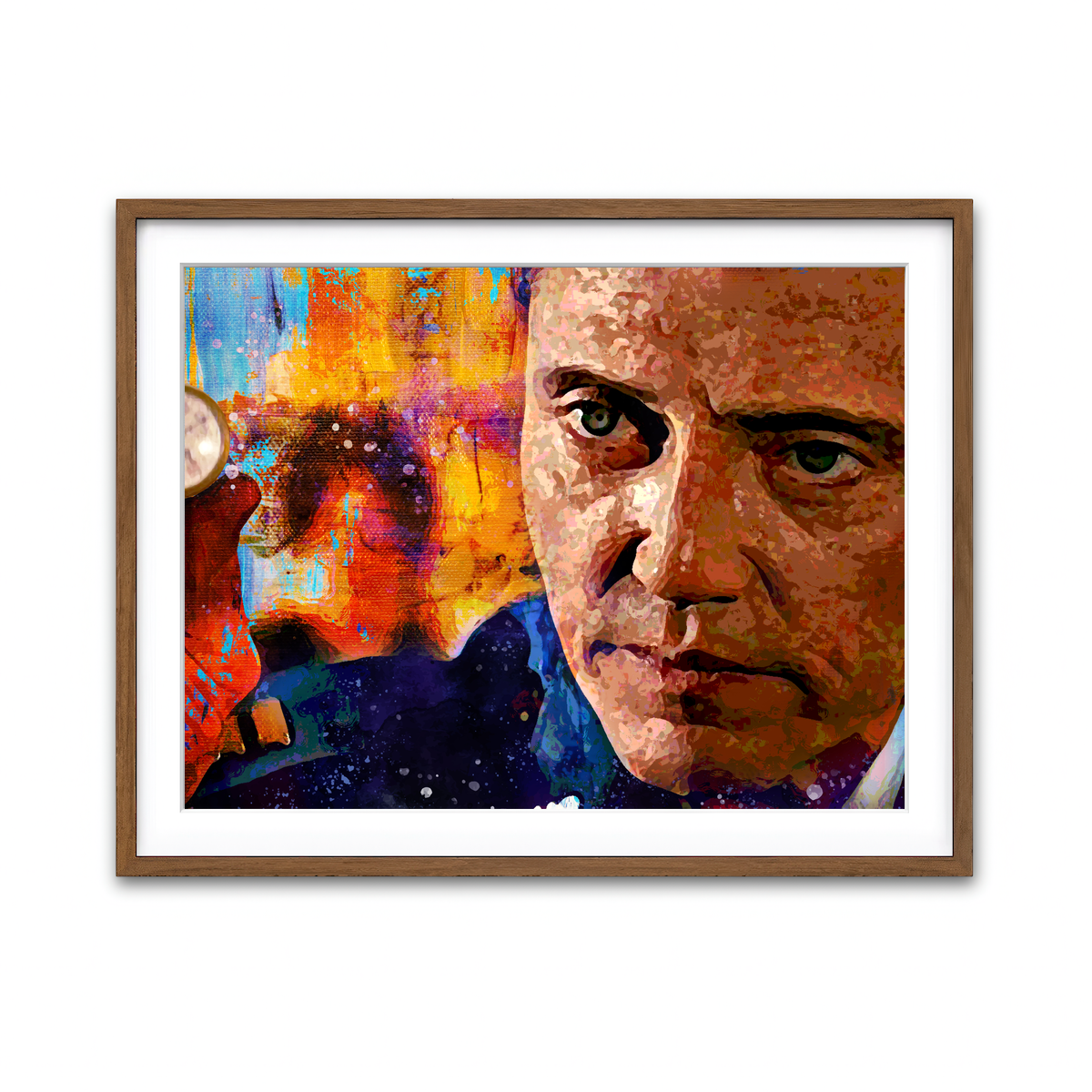 Framed Print 4x3 Walnut