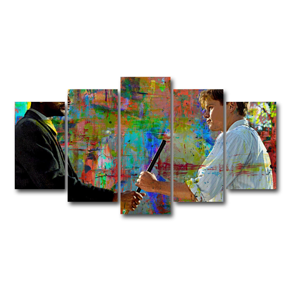 AUTO-MOCKUP WHITE | The Legend of Bagger Vance | 5 Piece | Gallery Wrap Canvas | group=5_normal