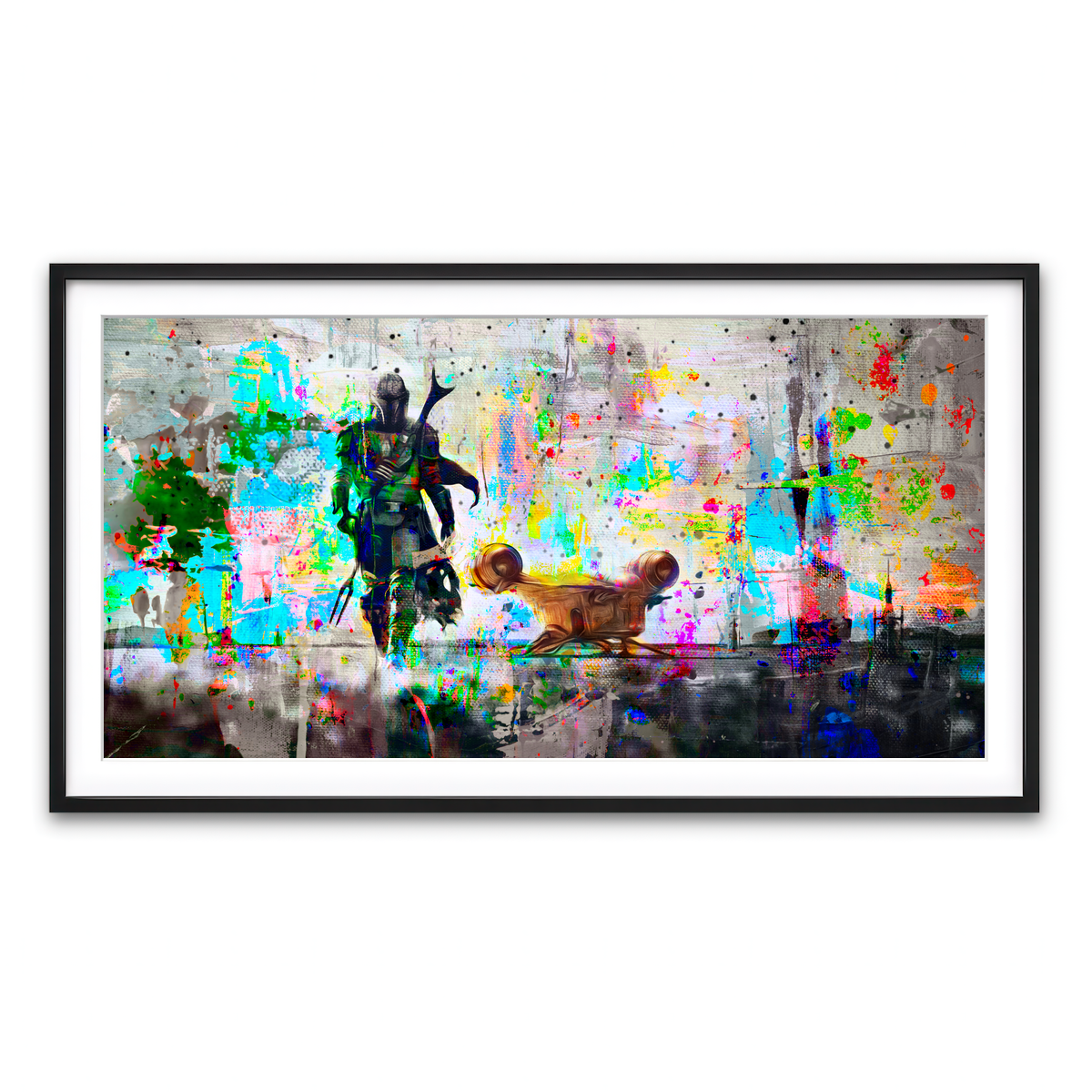 The Mandalorian Wall Art