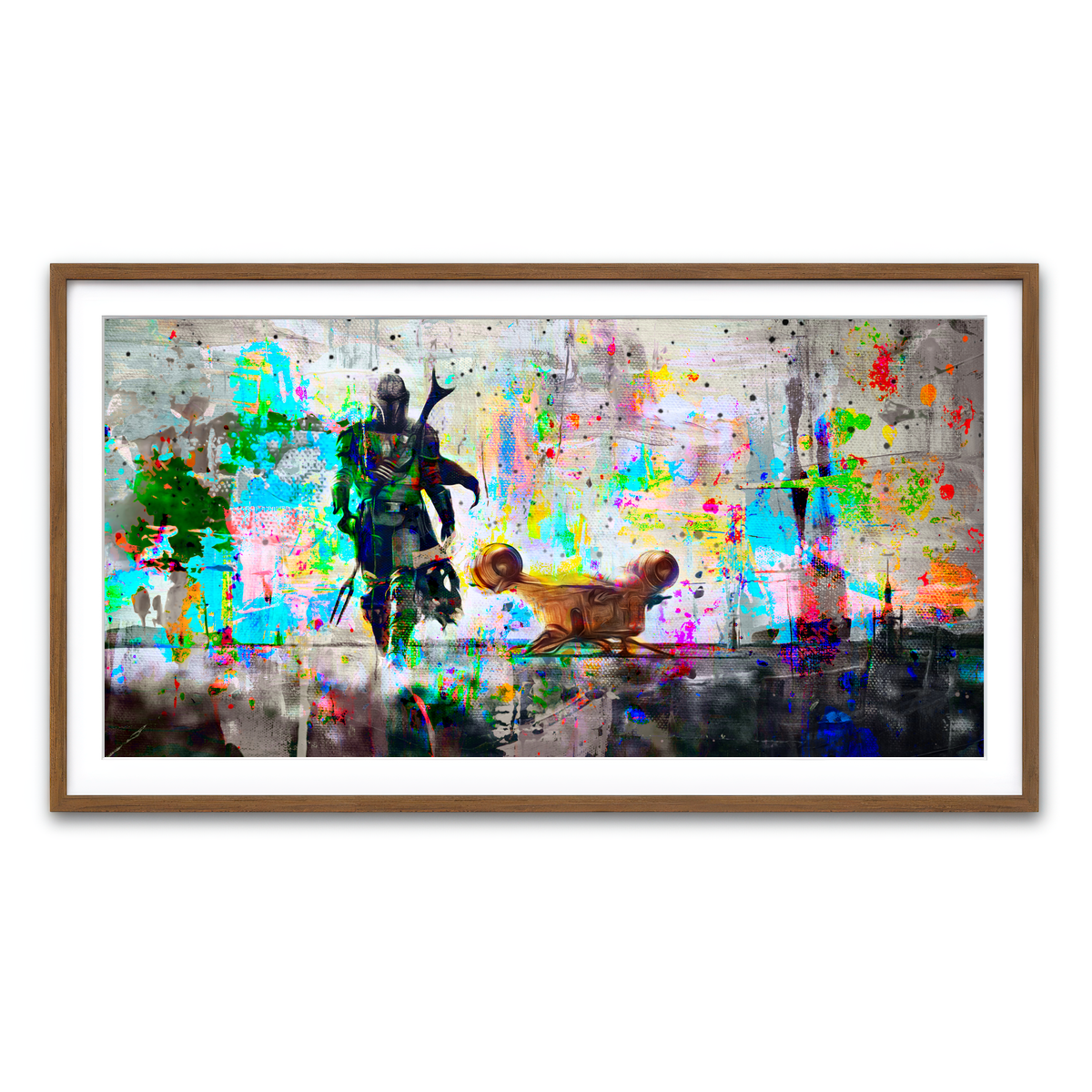 The Mandalorian Wall Art