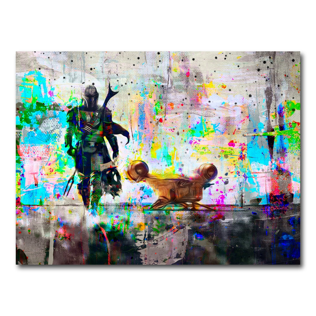 The Mandalorian Wall Art