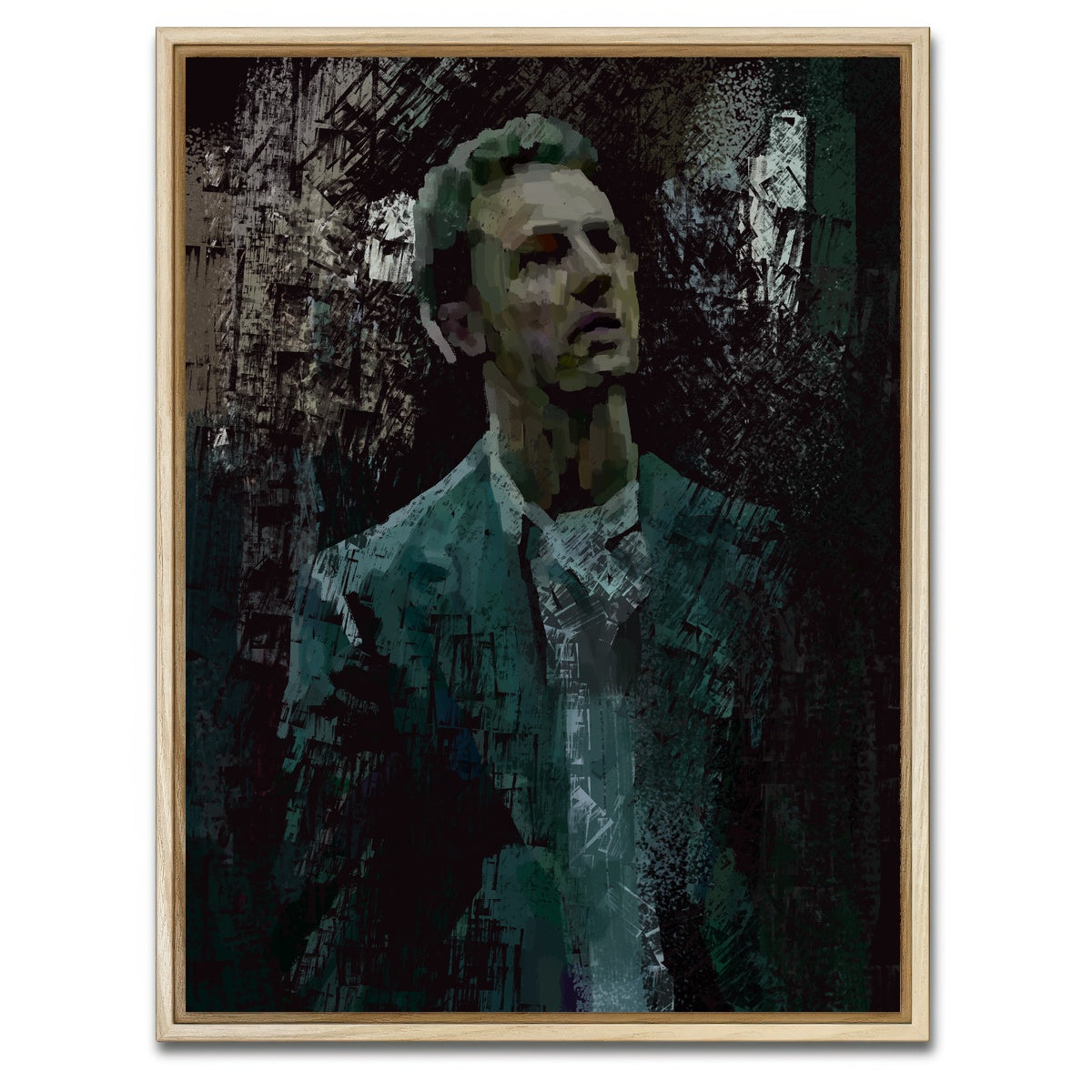 AUTO-MOCKUP WHITE | The Narrator | 1 Piece | Natural Framed Canvas | group=3x4