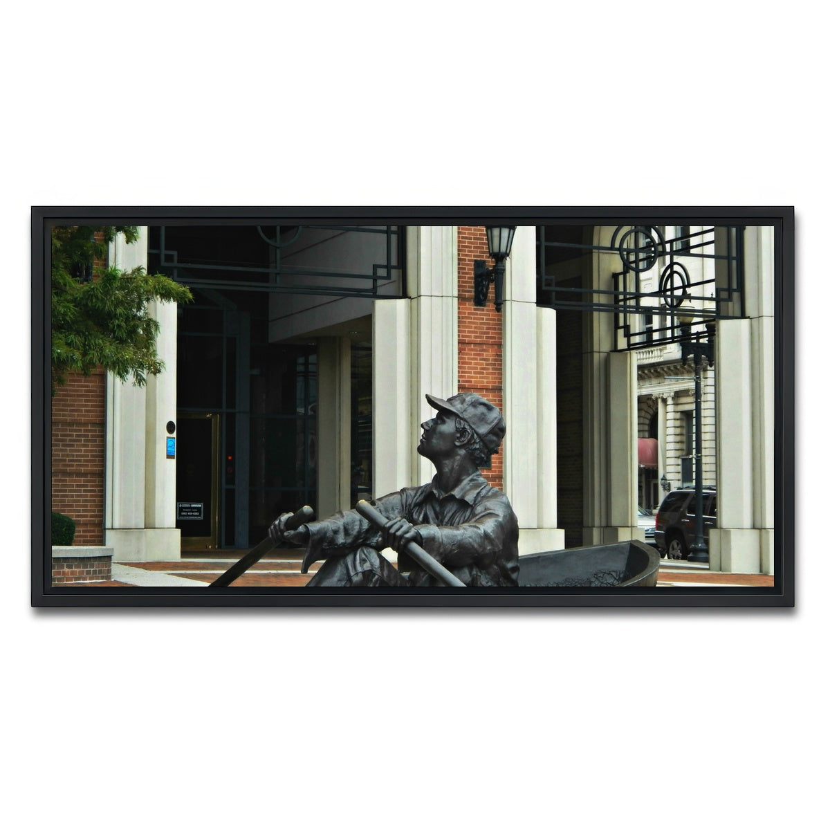 AUTO-MOCKUP WHITE | The Oarsman | 1 Piece | Black Framed Canvas | group=2x1