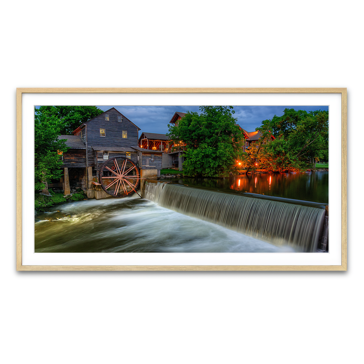 Framed Print 2x1 Natural