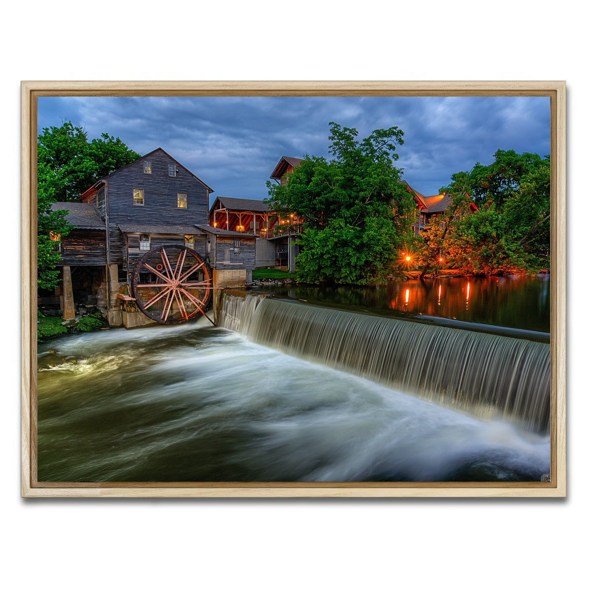 AUTO-MOCKUP WHITE | The Old Mill | 1 Piece | Natural Framed Canvas | group=4x3
