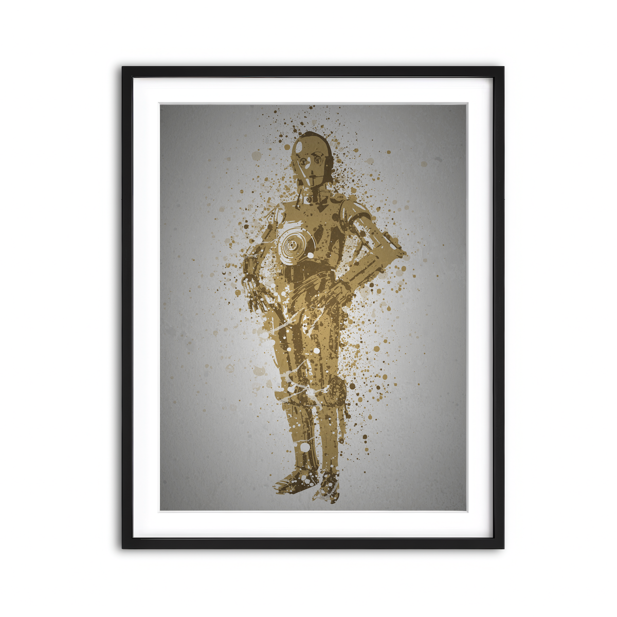 Framed Print 3x4 Black