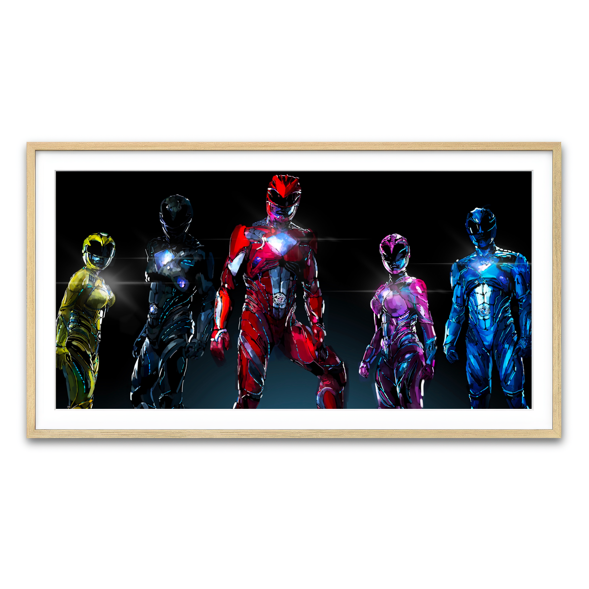 Framed Print 2x1 Natural