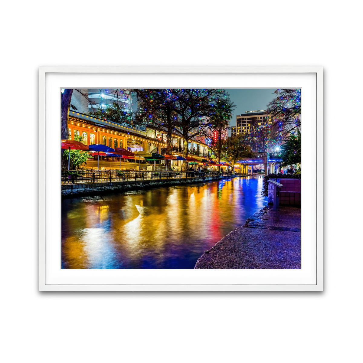 Framed Print 4x3 White