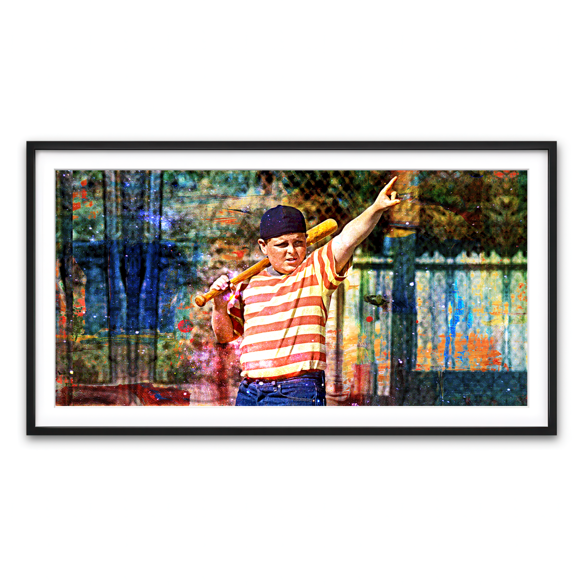 Framed Print 2x1 Black