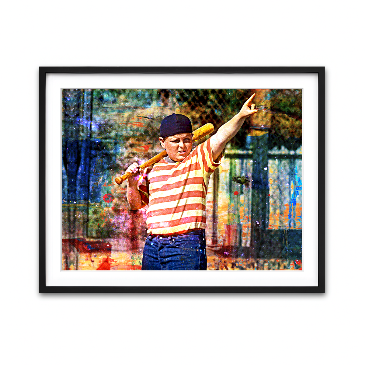 Framed Print 4x3 Black