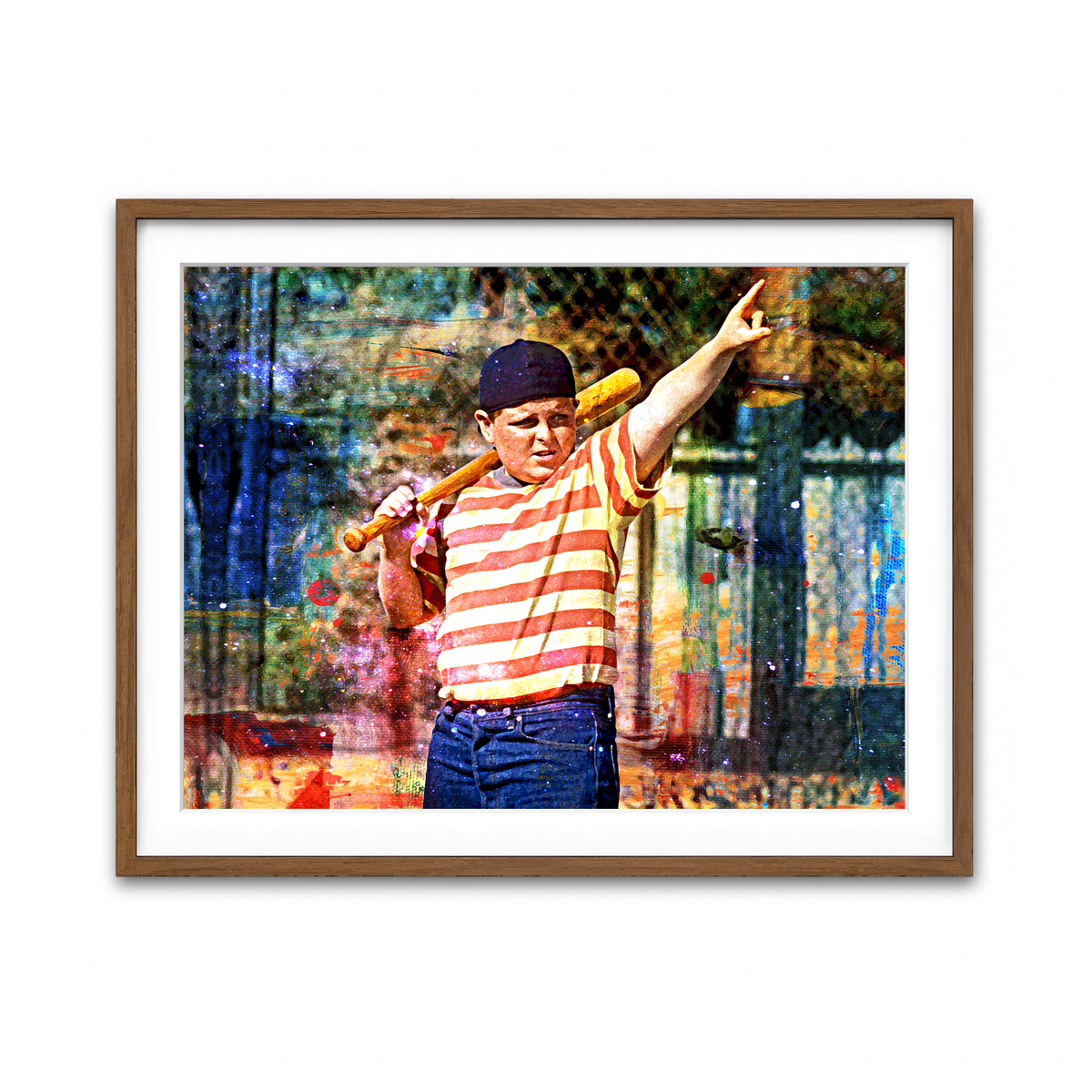 Framed Print 4x3 Walnut