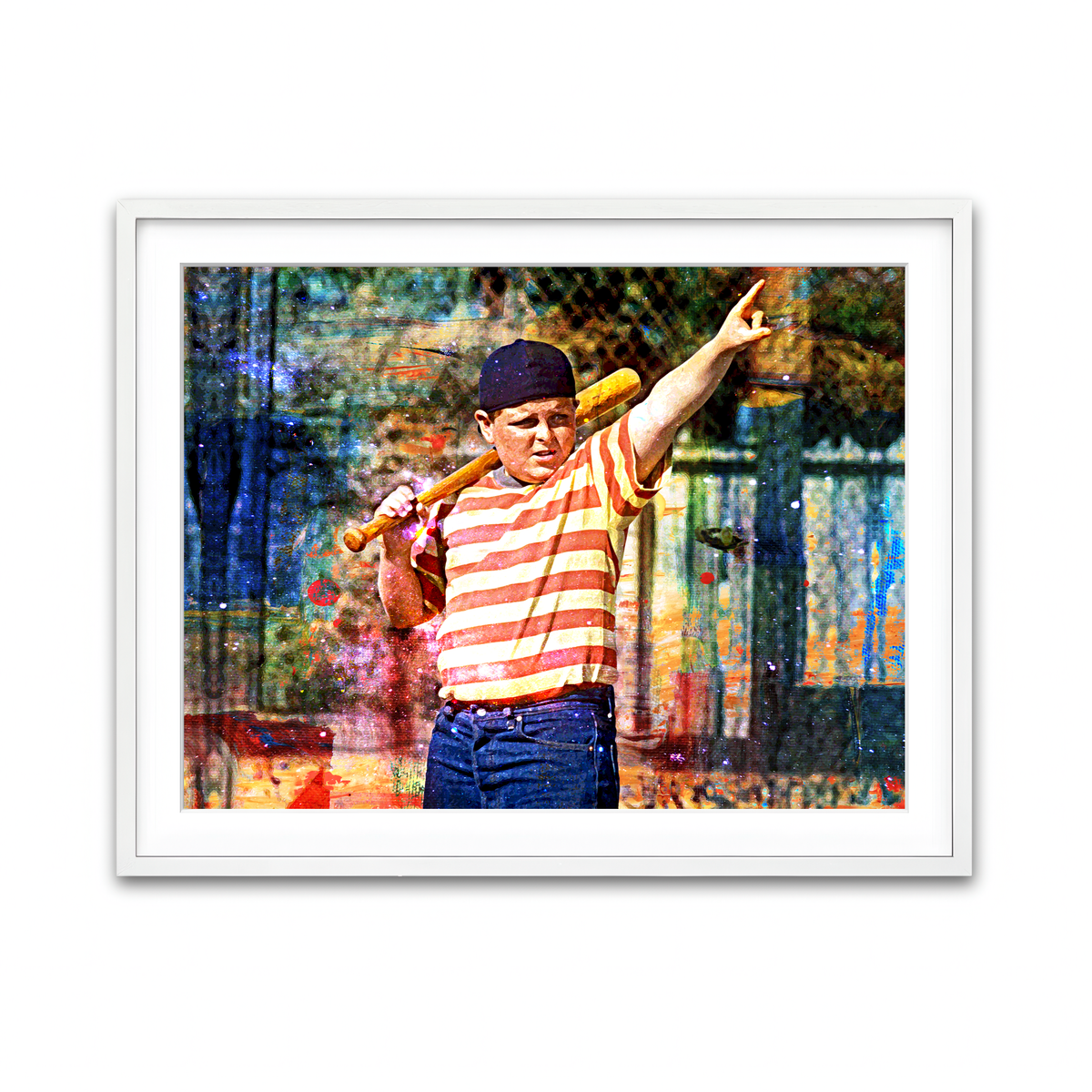 Framed Print 4x3 White