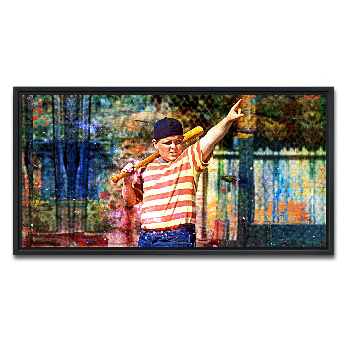 AUTO-MOCKUP WHITE | The Sandlot | 1 Piece | Black Frame | group=2x1
