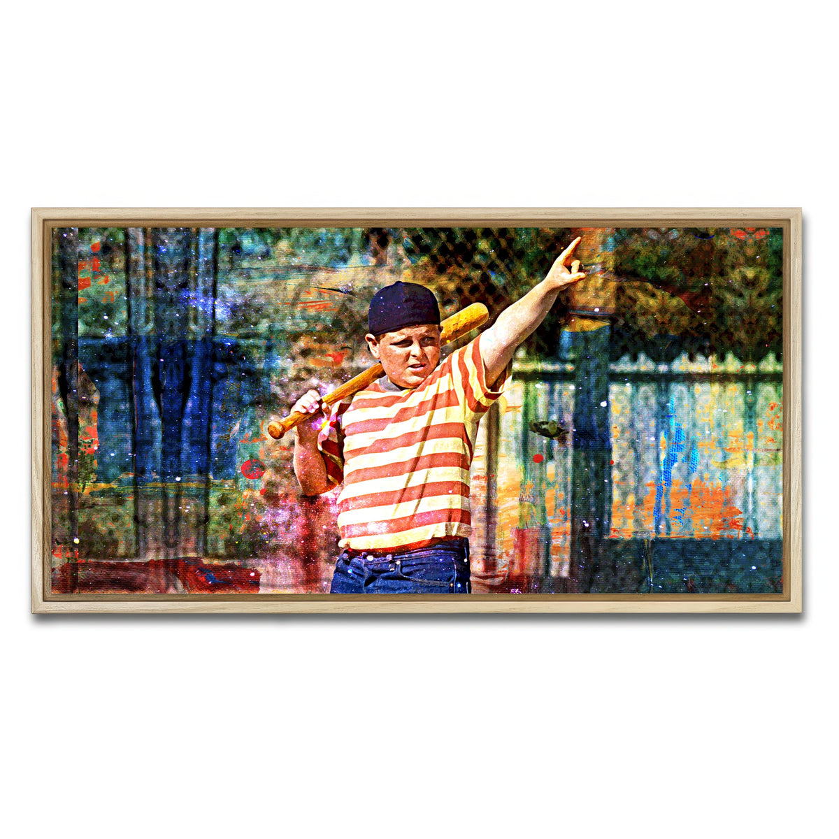 AUTO-MOCKUP WHITE | The Sandlot | 1 Piece | Natural Frame | group=2x1