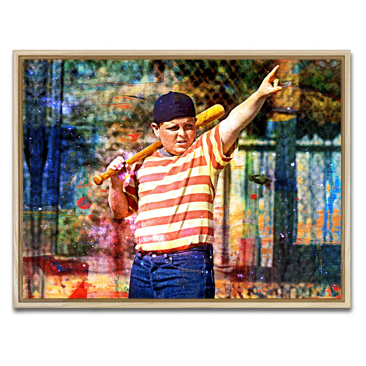 AUTO-MOCKUP WHITE | The Sandlot | 1 Piece | Natural Frame | group=4x3