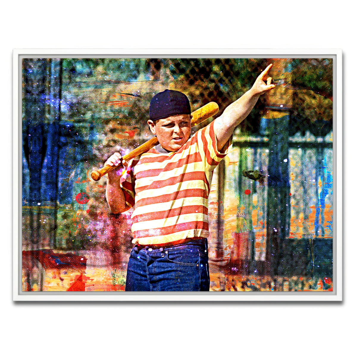 AUTO-MOCKUP WHITE | The Sandlot | 1 Piece | White Frame | group=4x3