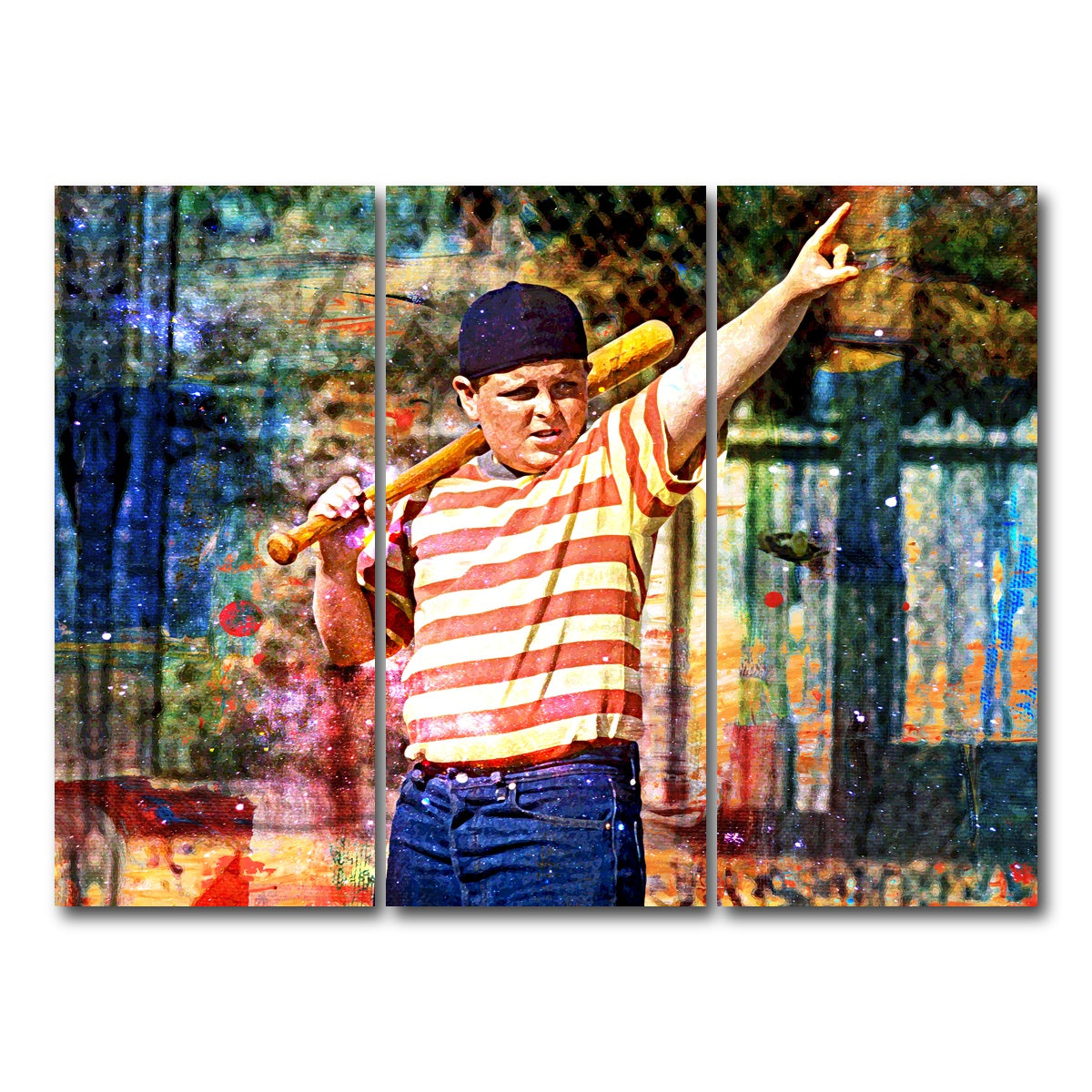 AUTO-MOCKUP WHITE | The Sandlot | 3 Piece | Gallery Wrapped | group=8x18