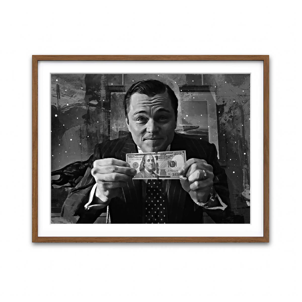 Framed Print 4x3 Walnut