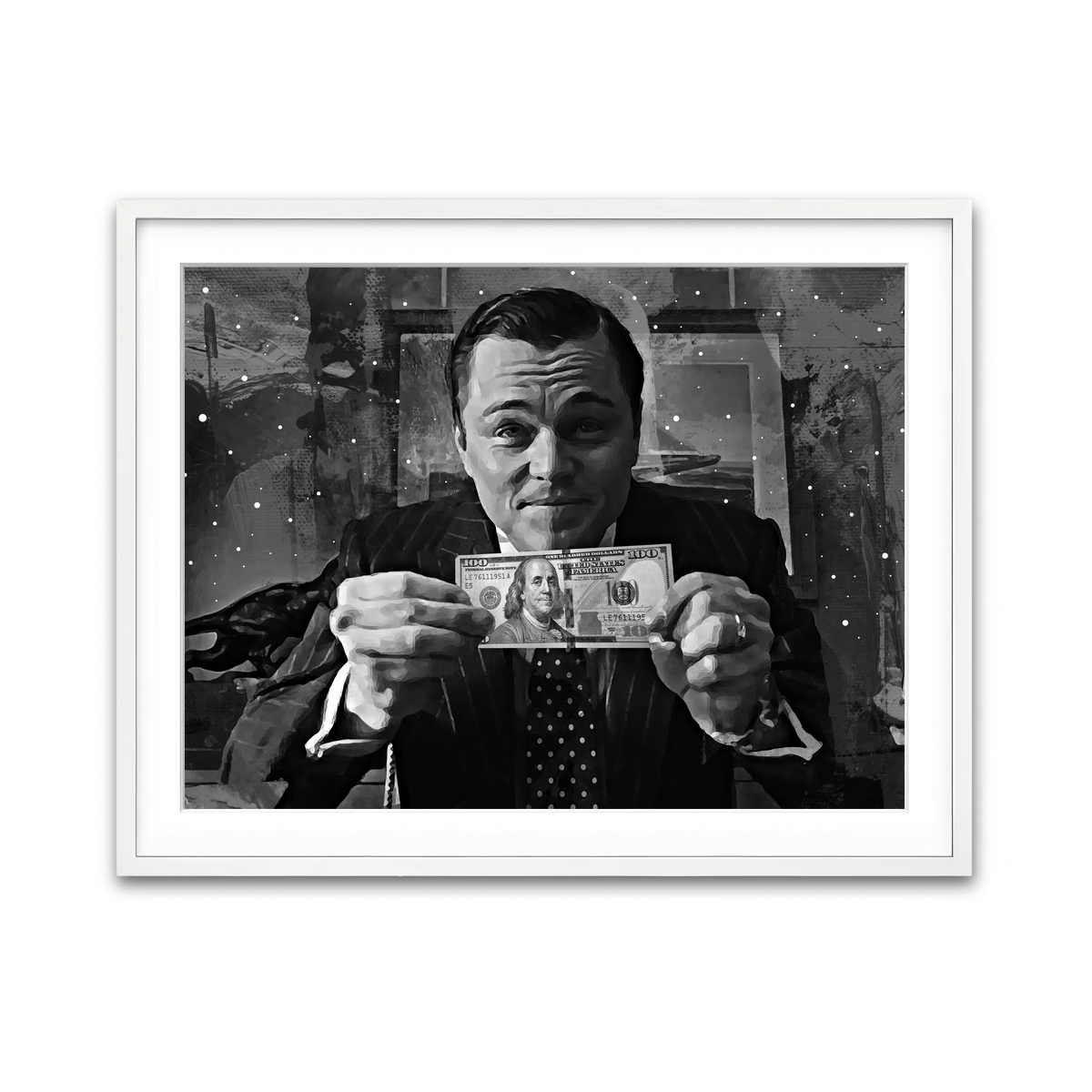 Framed Print 4x3 White