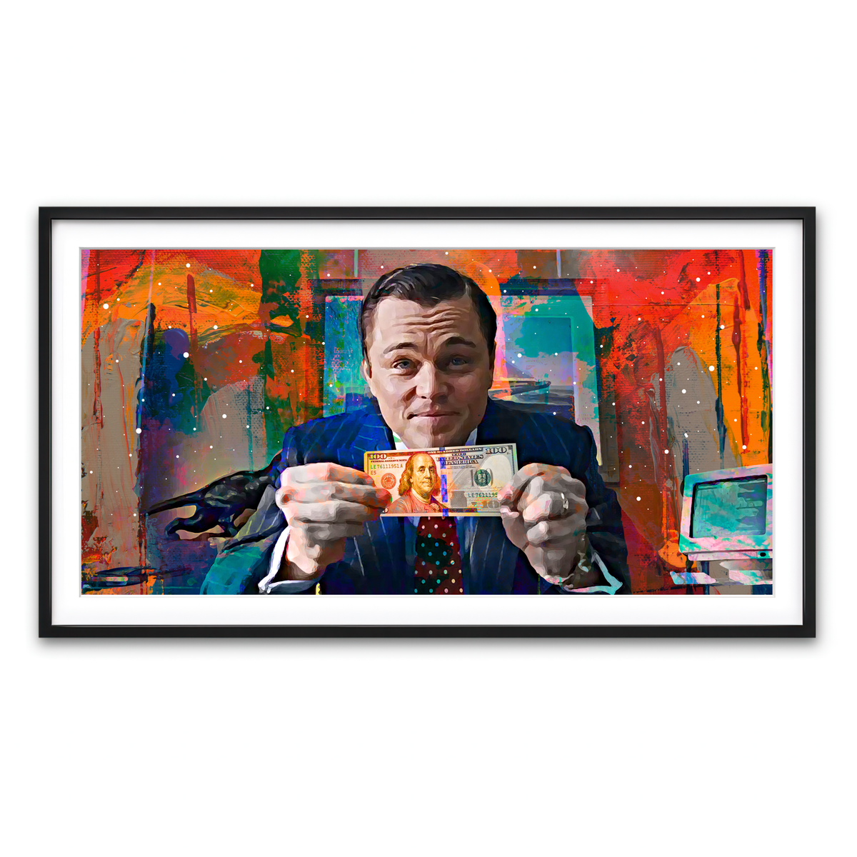 Framed Print 2x1 Black