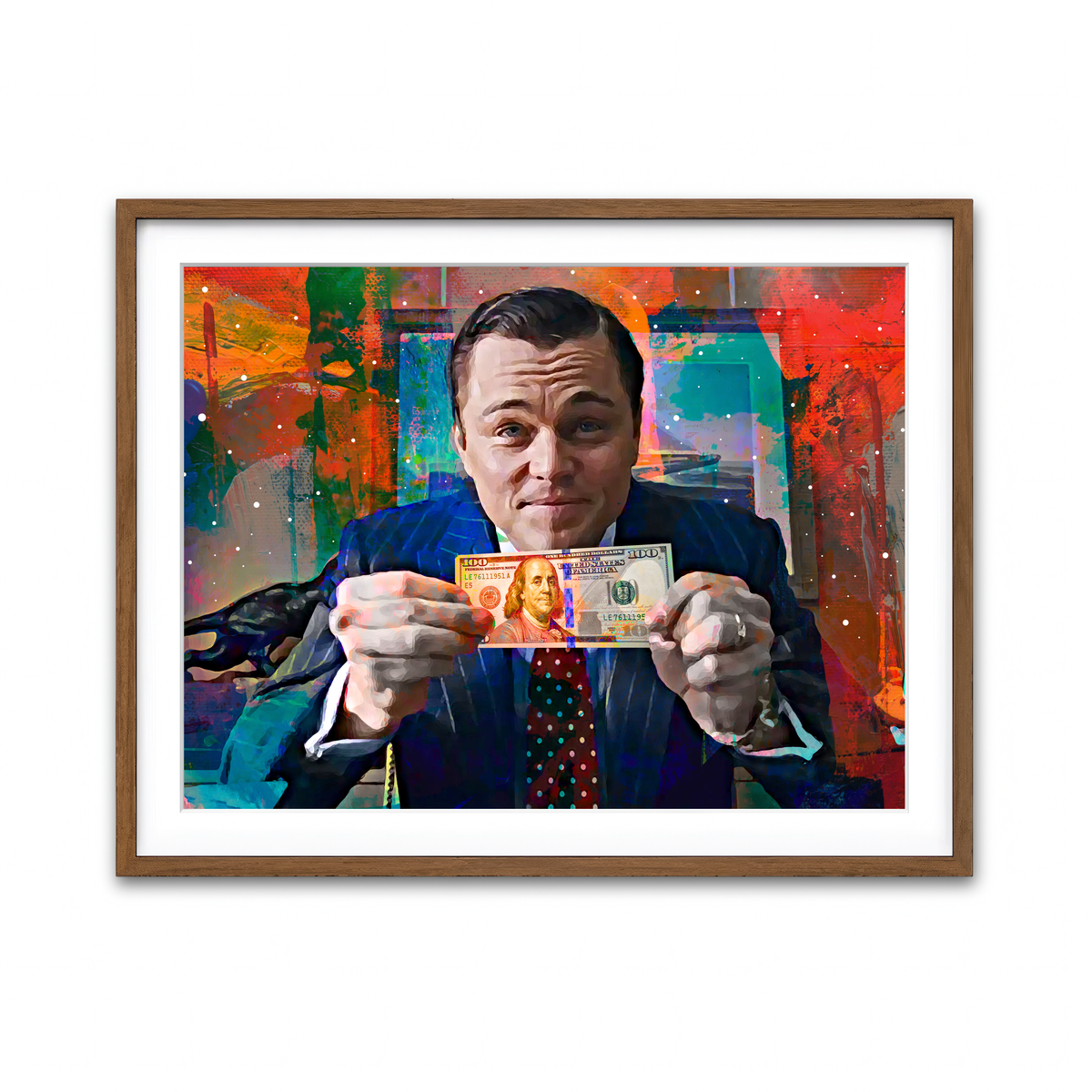 Framed Print 4x3 Walnut