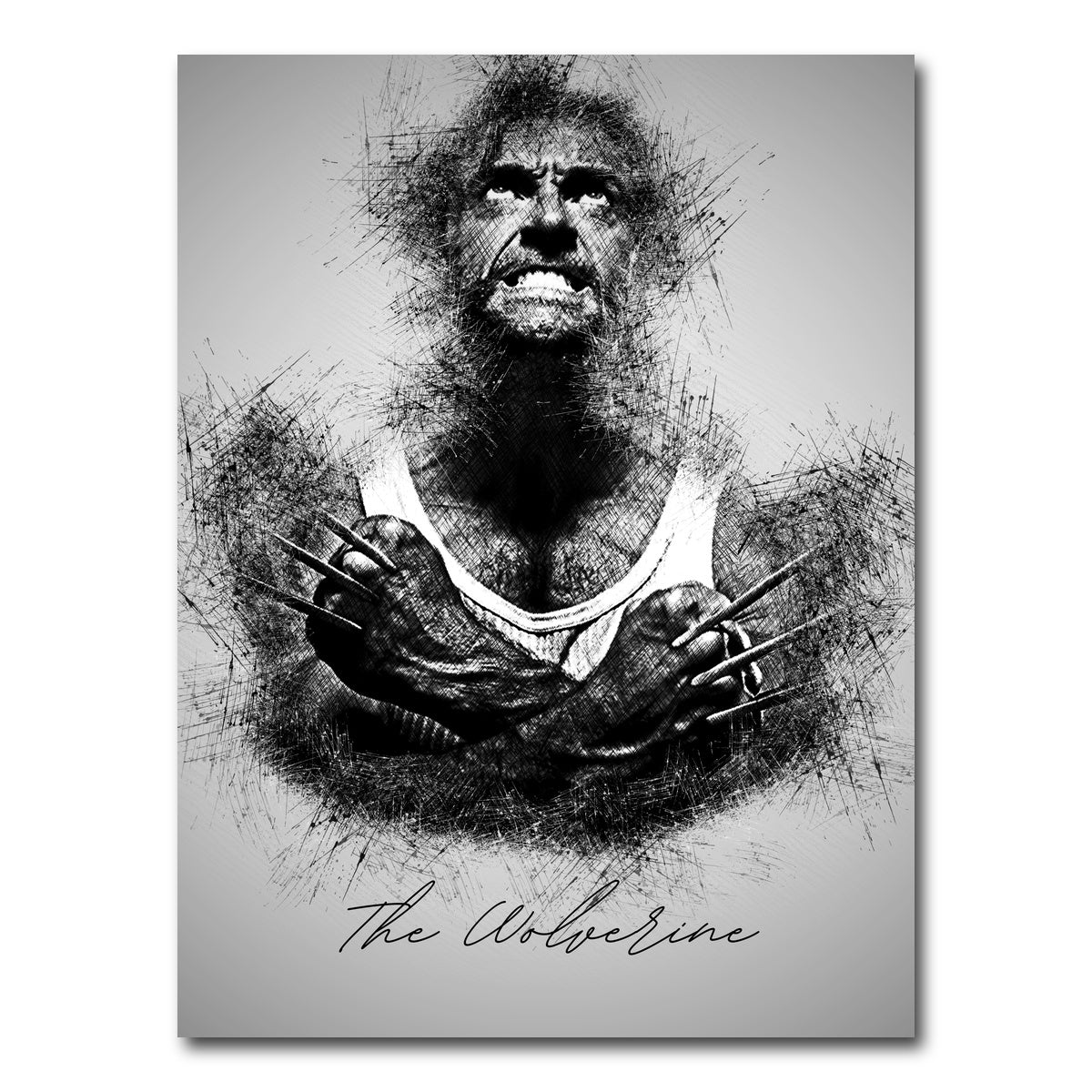 AUTO-MOCKUP WHITE | The Wolverine | 1 Piece | Gallery Wrap Canvas | group=3x4