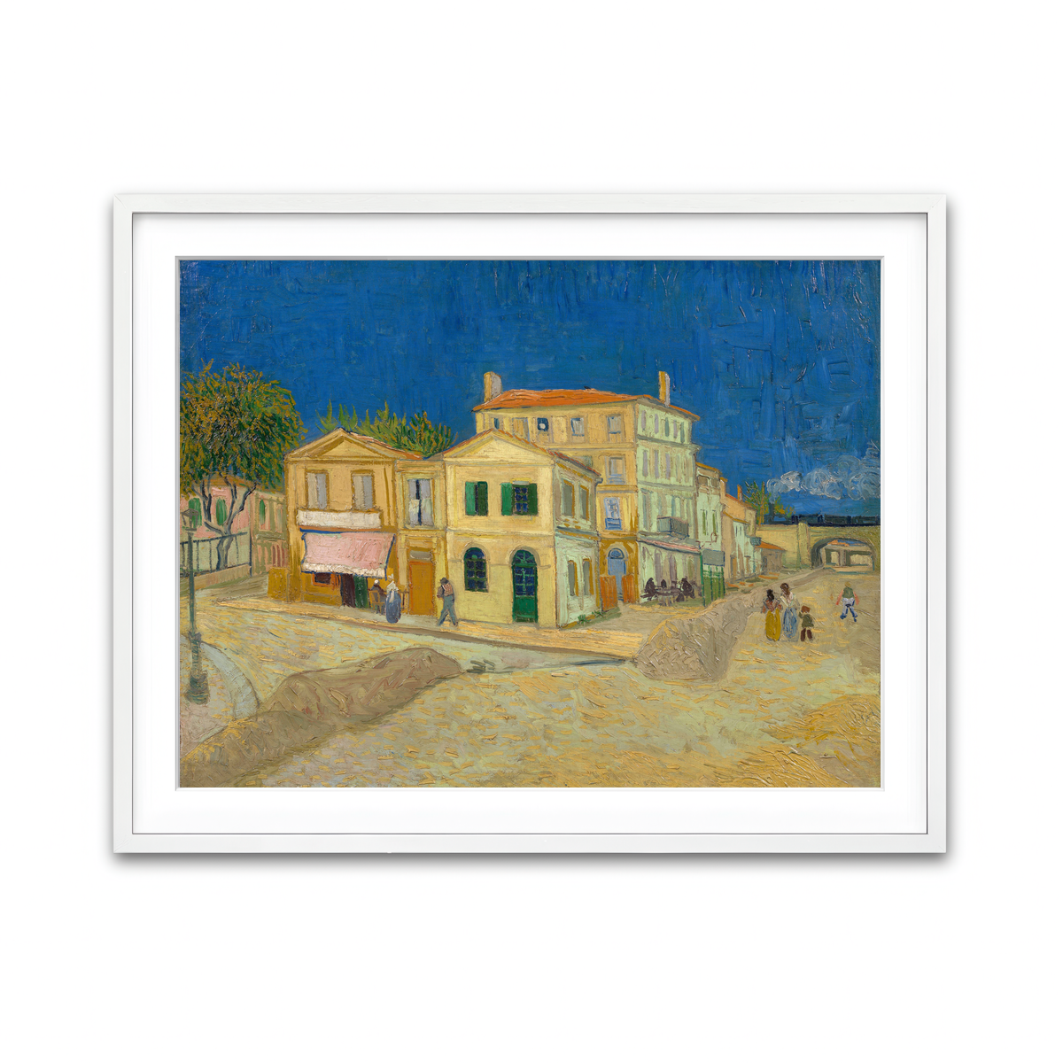 Framed Print 4x3 White