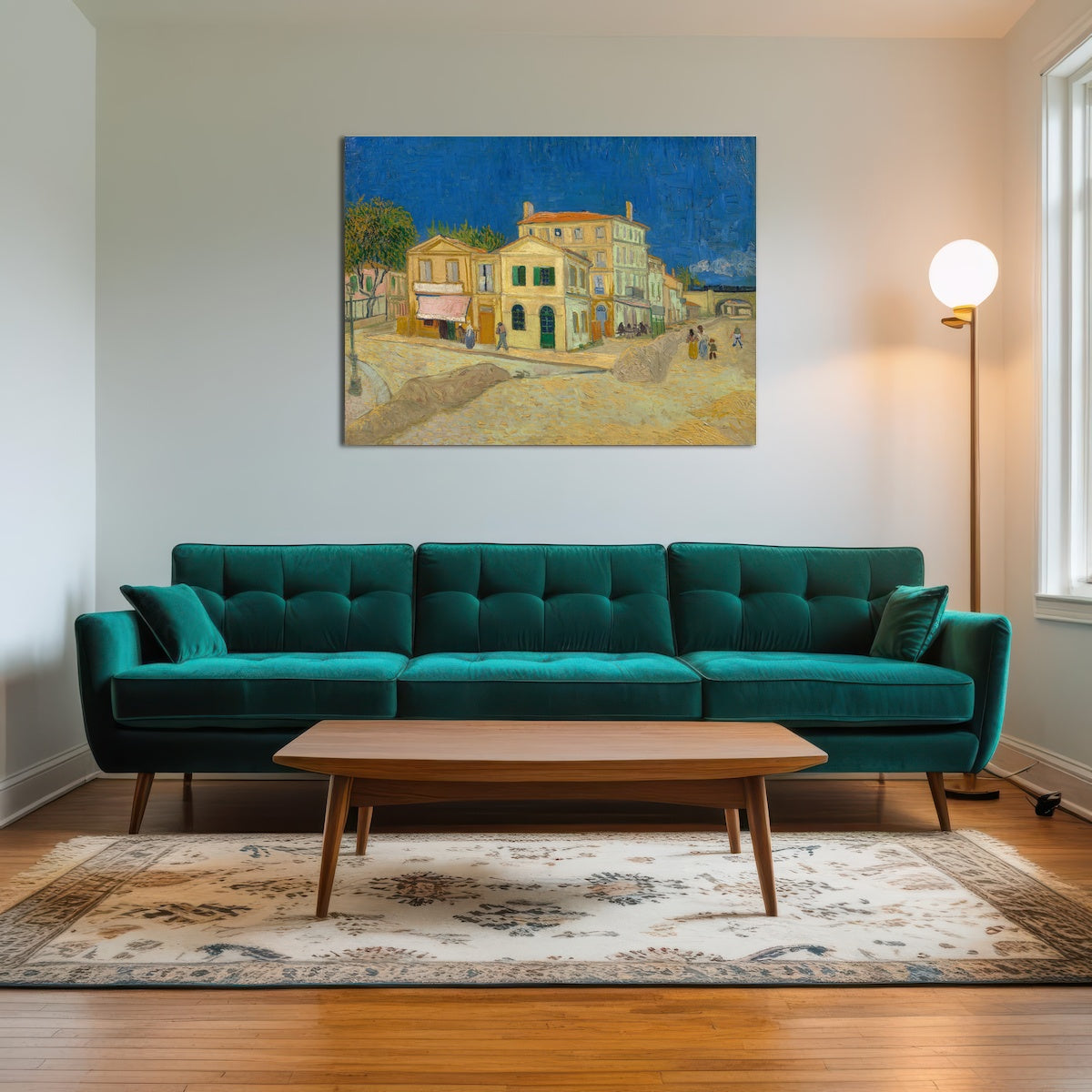 AUTO-MOCKUP ROOM | The yellow house