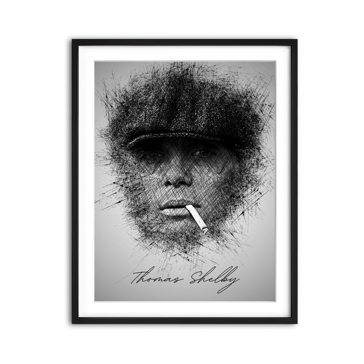 Framed Print 3x4 Black
