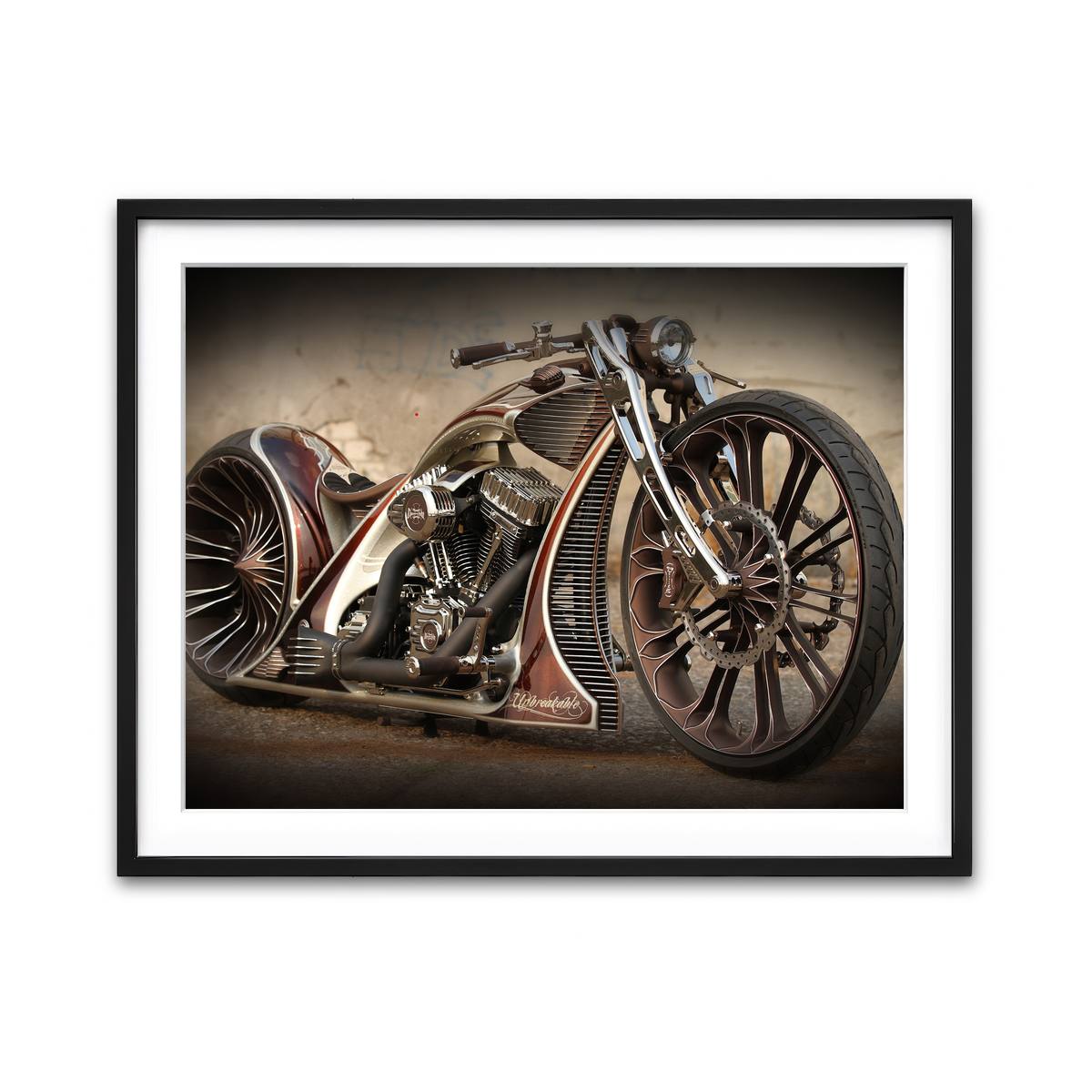 Framed Print 4x3 Black