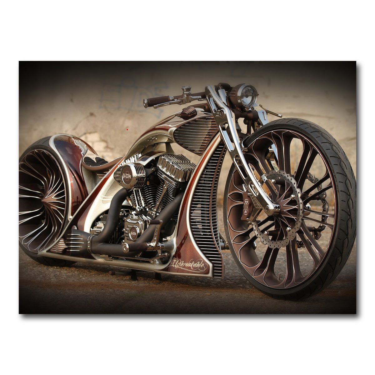 AUTO-MOCKUP WHITE | Thunderbike | 1 Piece | Gallery Wrap Canvas | group=4x3