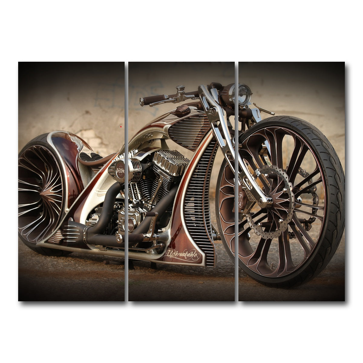 AUTO-MOCKUP WHITE | Thunderbike | 3 Piece | Gallery Wrap Canvas | group=8x18