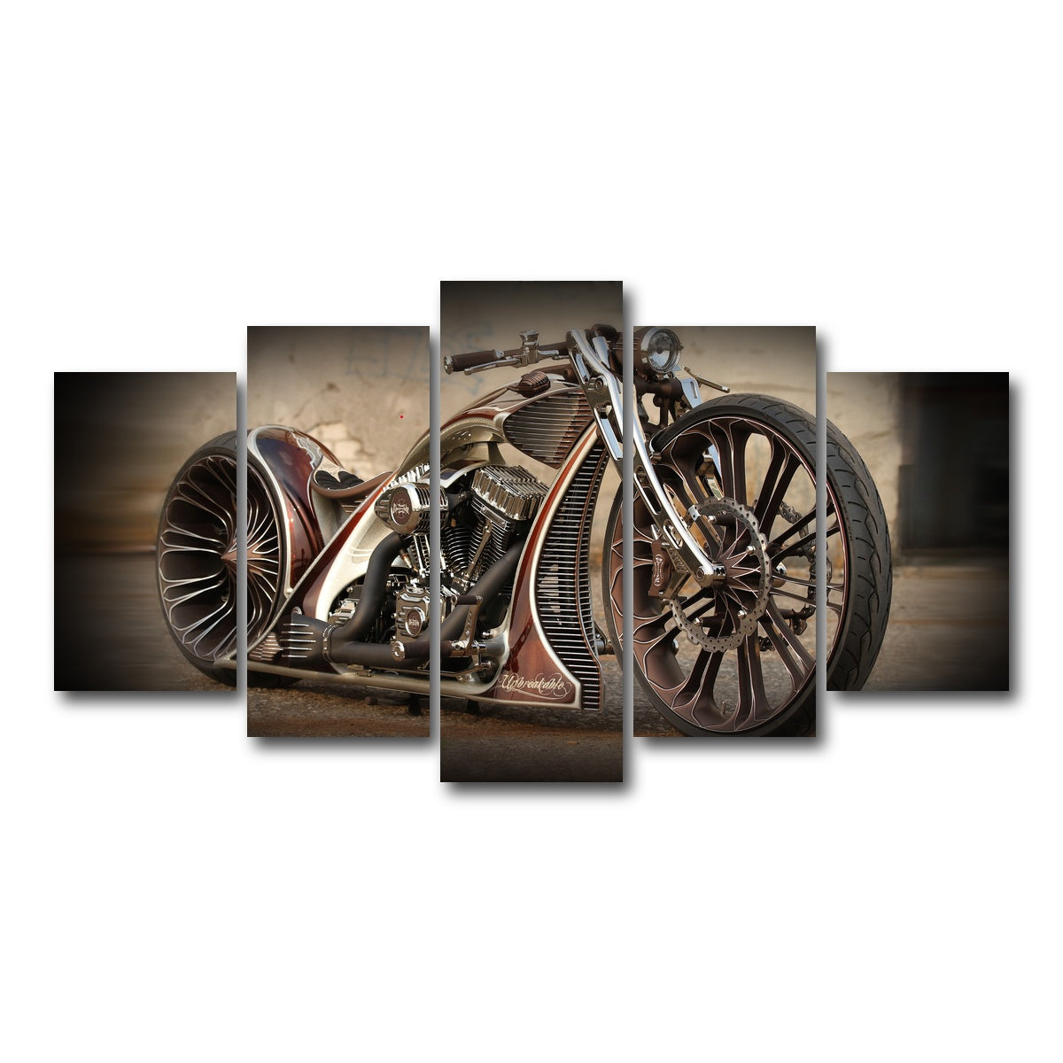AUTO-MOCKUP WHITE | Thunderbike | 5 Piece | Gallery Wrap Canvas | group=5_normal