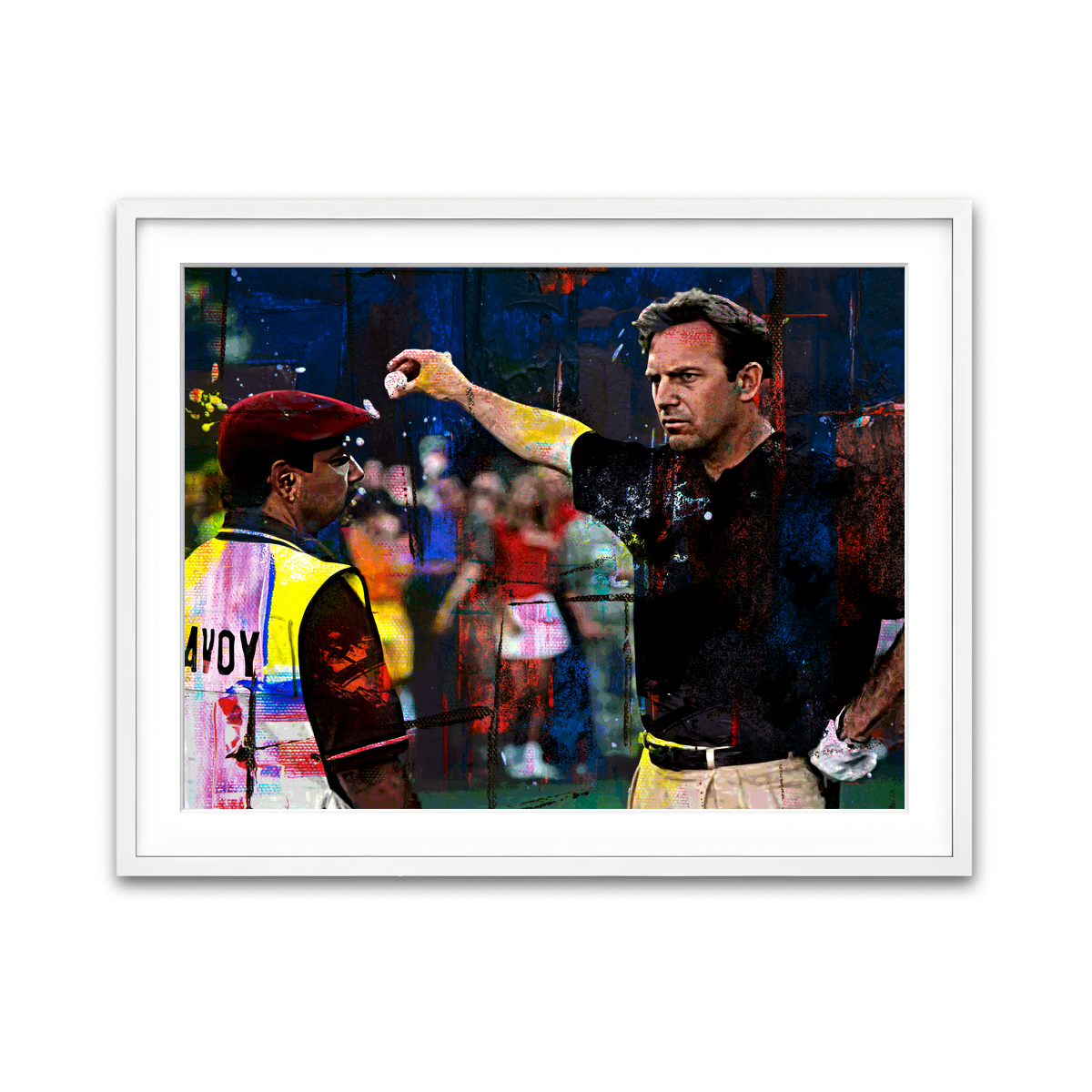 Framed Print 4x3 White