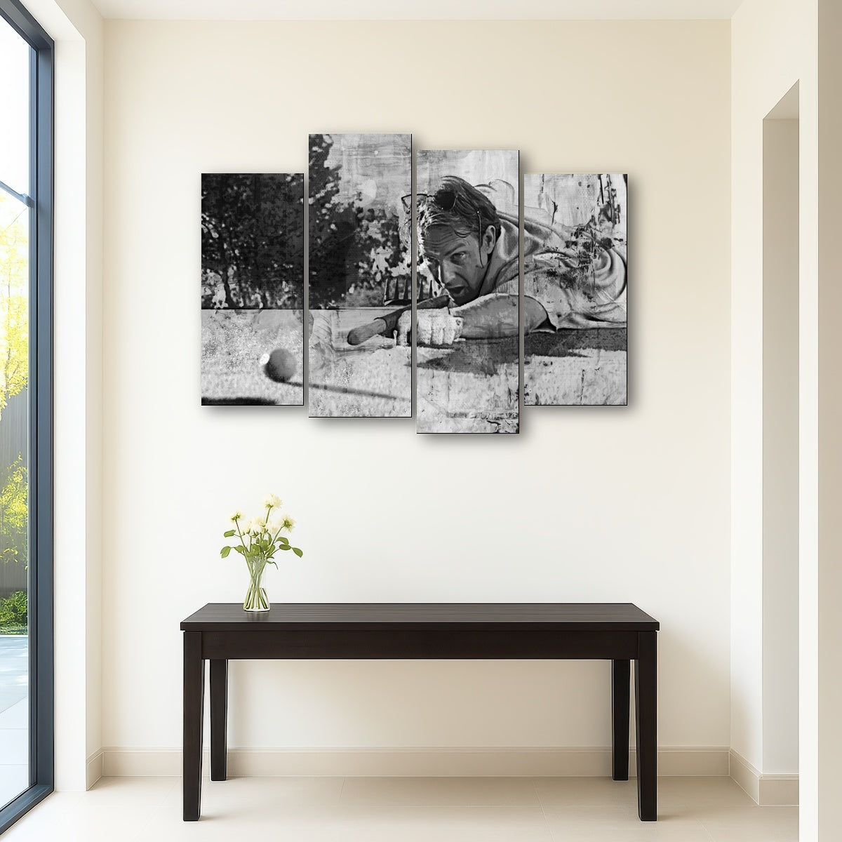 AUTO-MOCKUP ROOM | Tin Cup Grayscale