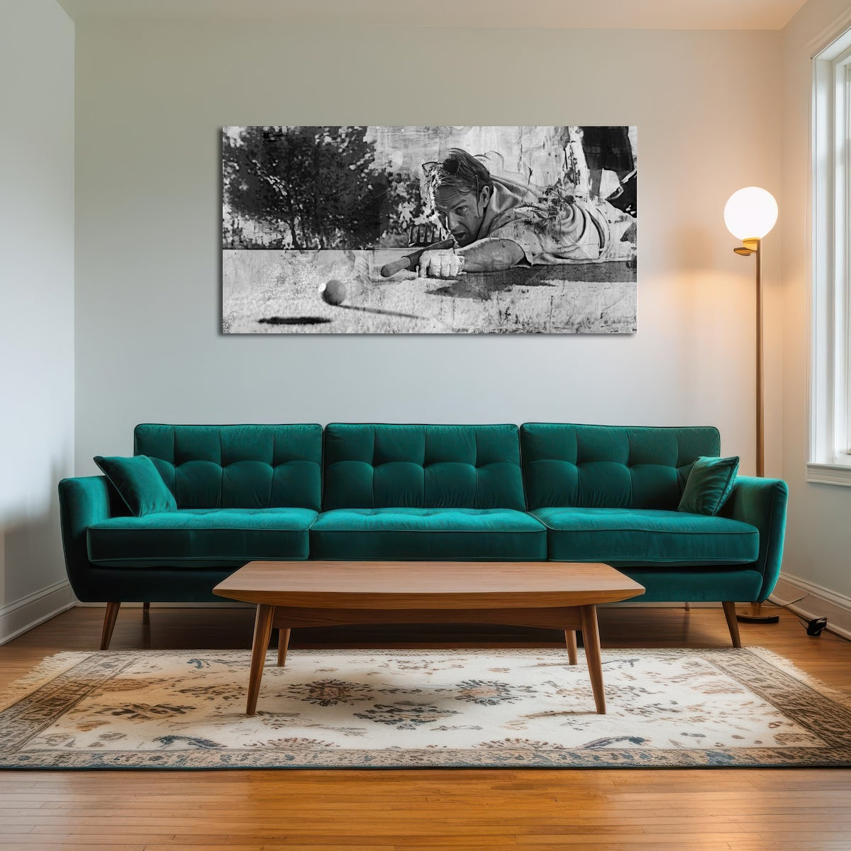 AUTO-MOCKUP ROOM | Tin Cup Grayscale