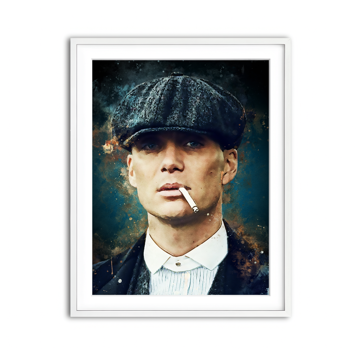 Framed Print 3x4 White