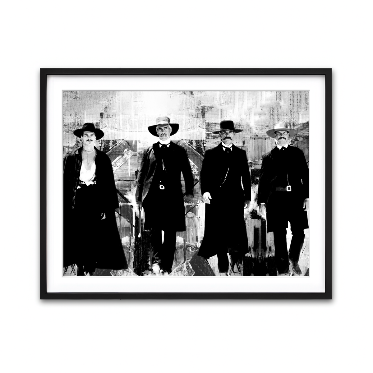 Framed Print 4x3 Black