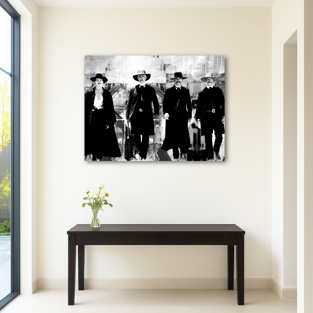 AUTO-MOCKUP ROOM | Tombstone Grayscale