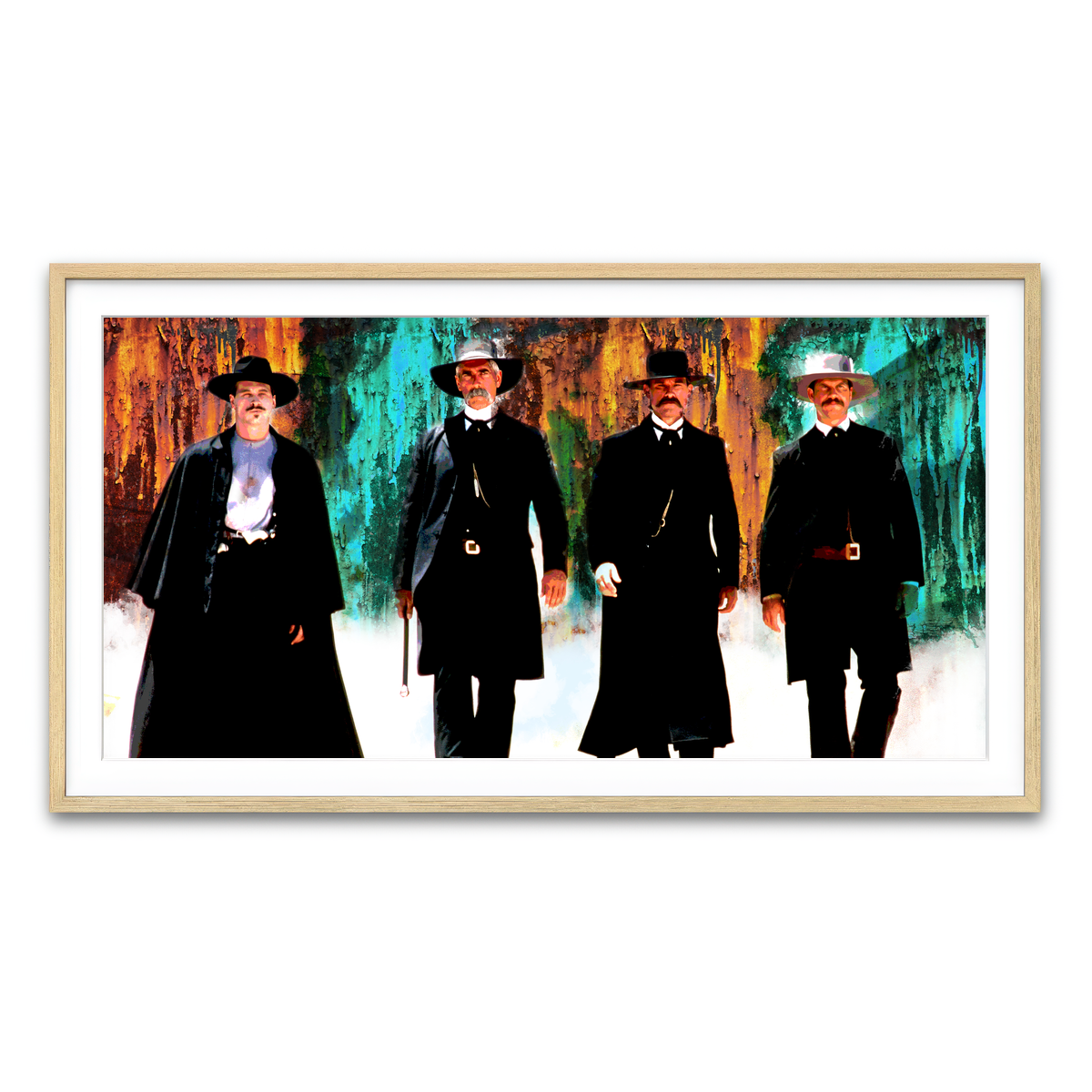 Framed Print 2x1 Natural