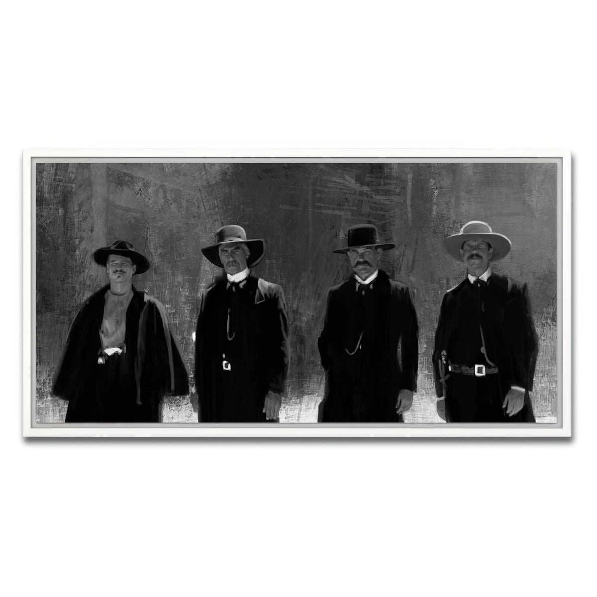 AUTO-MOCKUP WHITE | Tombstone Outlaws | 1 Piece | White Framed Canvas | group=2x1