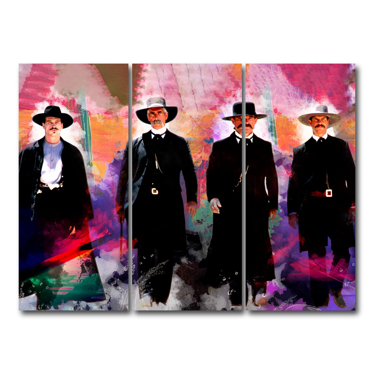 AUTO-MOCKUP WHITE | Tombstone Pastel | 3 Piece | Gallery Wrap Canvas | group=8x18