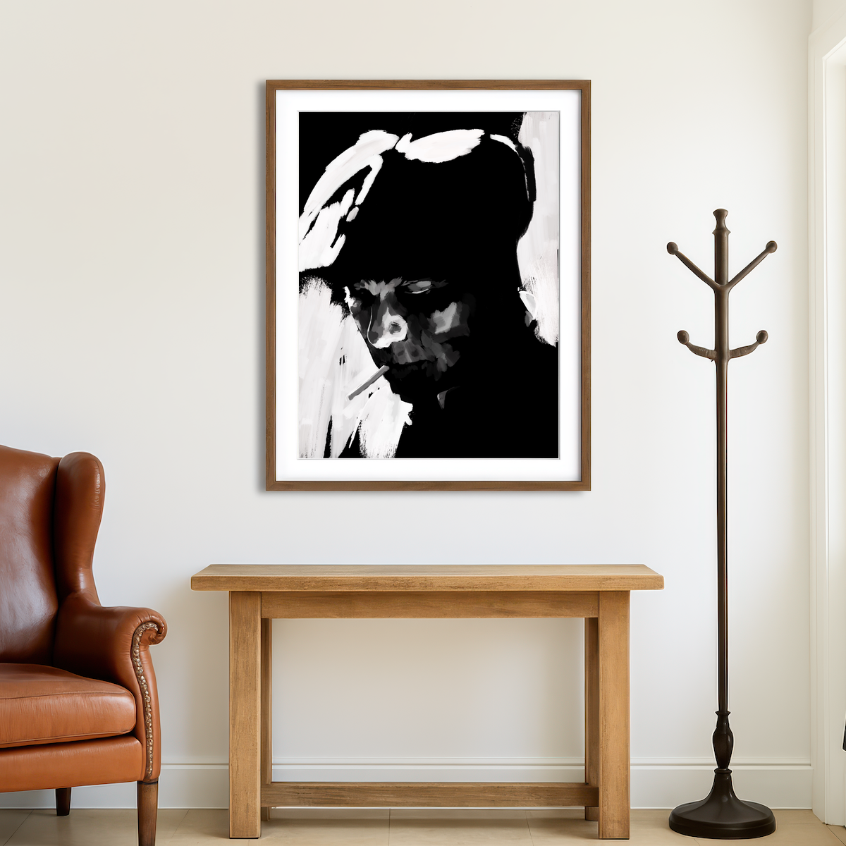 AUTO-MOCKUP ROOM | Tommy Portrait Wall Art