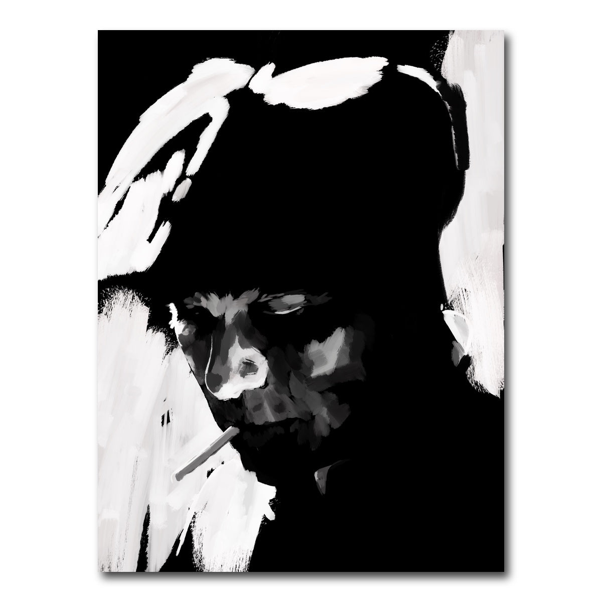 AUTO-MOCKUP WHITE | Tommy Portrait | 1 Piece | Gallery Wrap Canvas | group=3x4