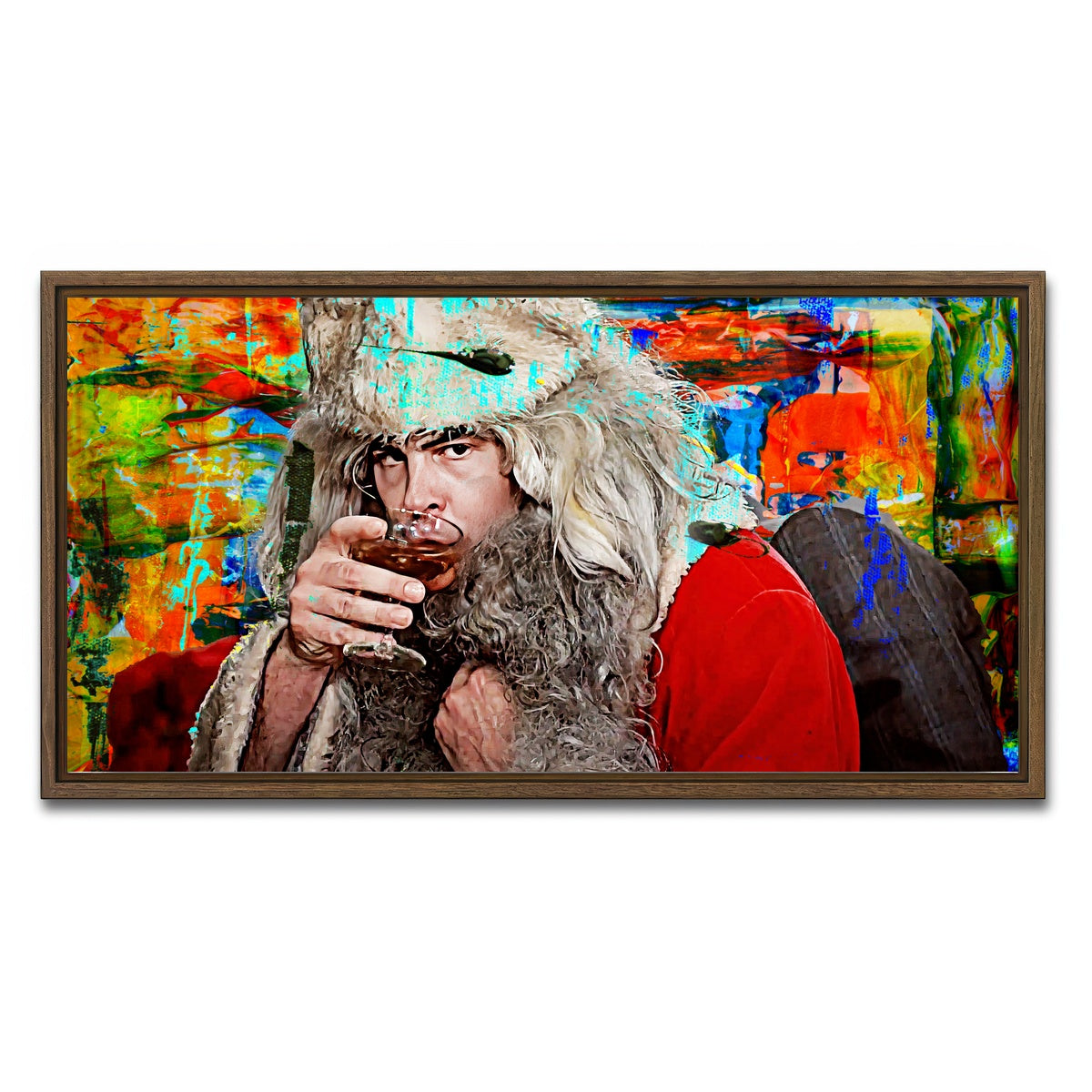 AUTO-MOCKUP WHITE | Trading Places - Louis Winthorpe III | 1 Piece | Walnut Framed Canvas | group=2x1