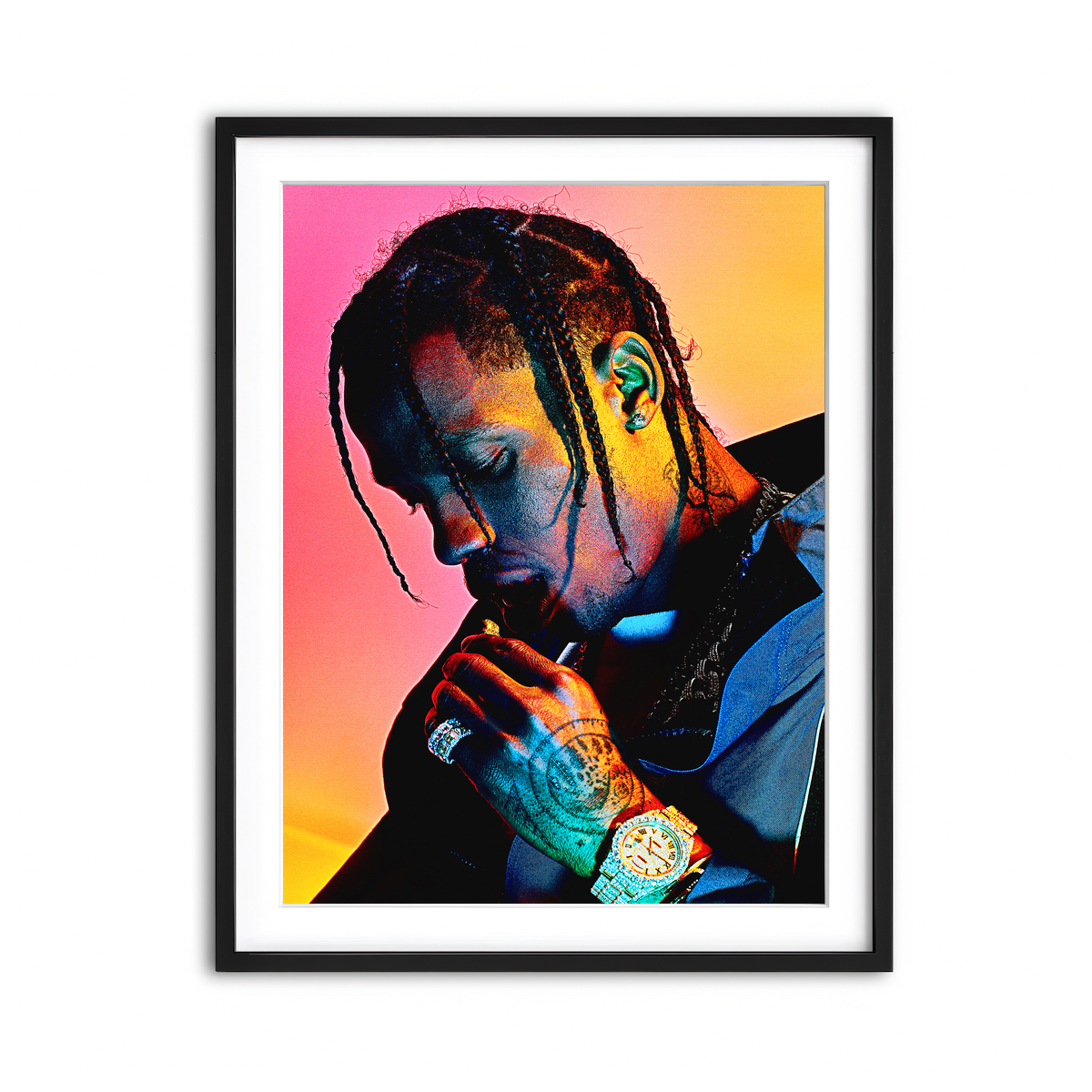 Framed Print 3x4 Black