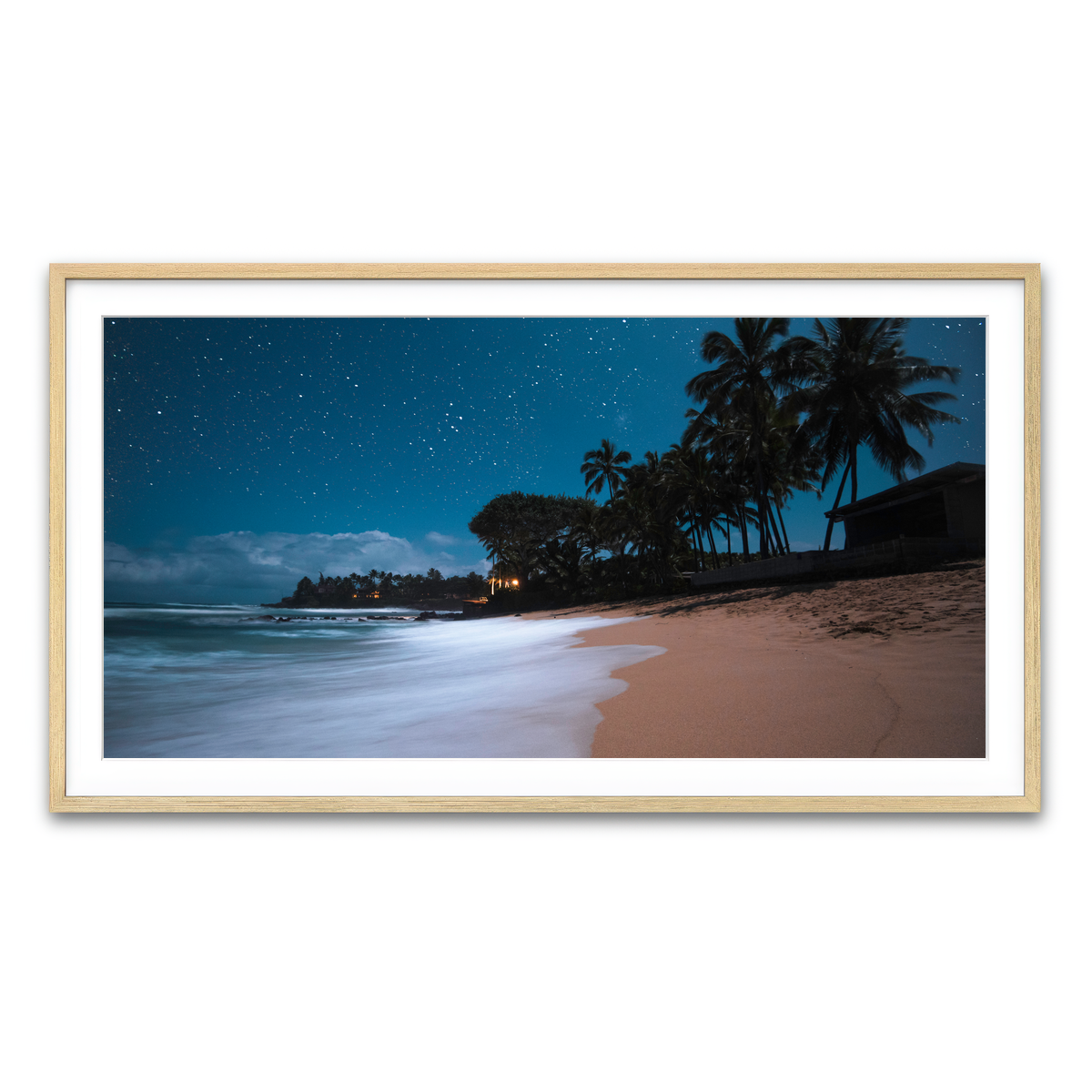 Framed Print 2x1 Natural