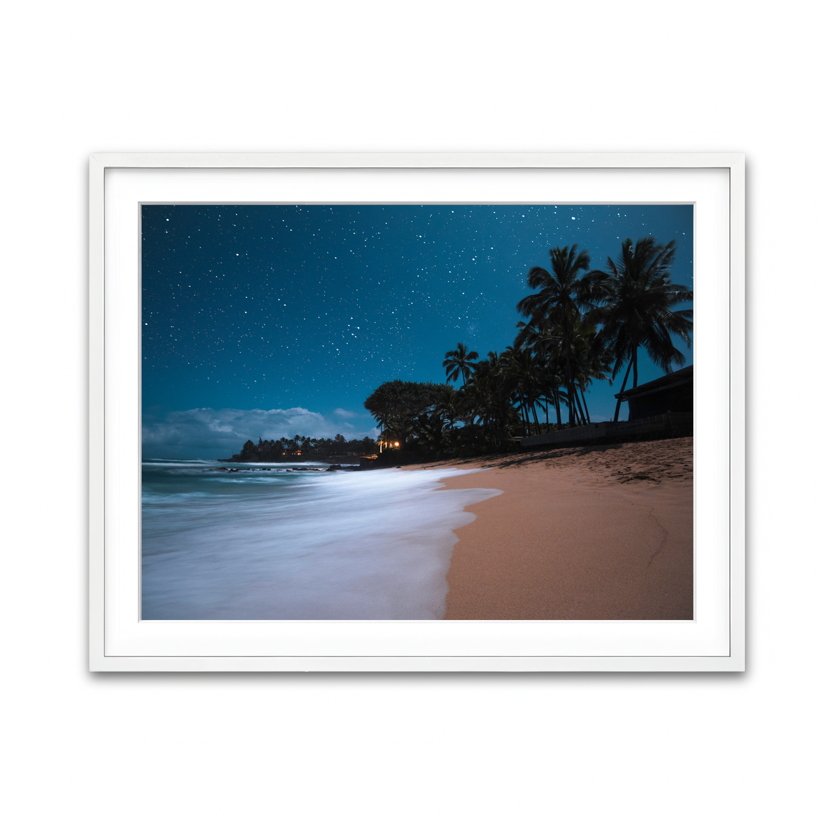 Framed Print 4x3 White