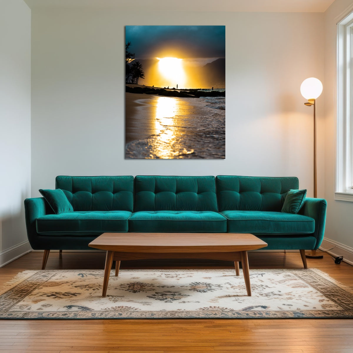 AUTO-MOCKUP ROOM | Tropical Sunset